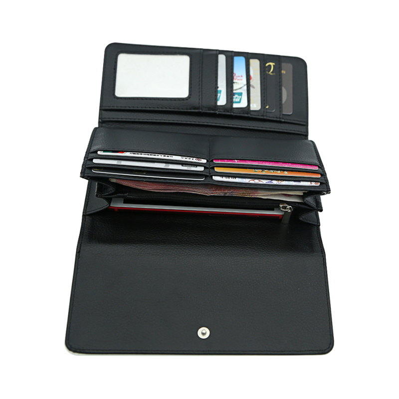 Portofel din piele cu sublimare trifold Portofel din piele cu sublimare trifold