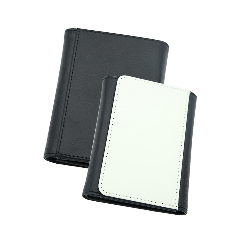 Portofel din piele sublimată cu interior din piele PU - mijloc Portofel din piele sublimată cu interior din piele PU - mijloc