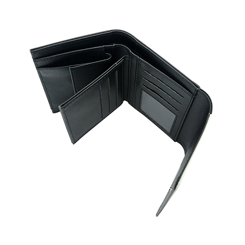 Portofel din piele sublimată cu interior din piele PU - mijloc Portofel din piele sublimată cu interior din piele PU - mijloc