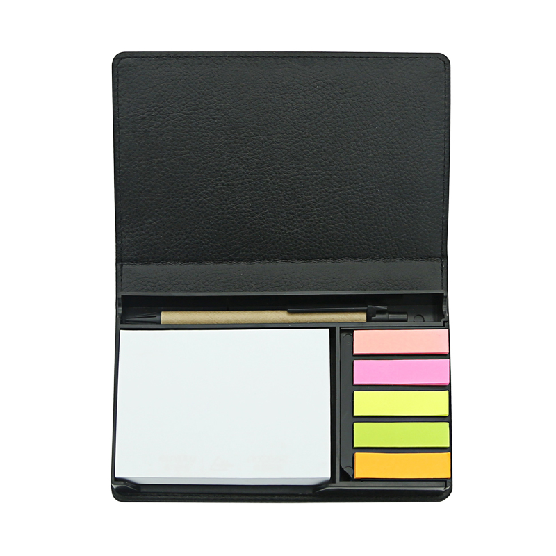 Cutie de note lipicioase din piele pentru sublimare - dreptunghi