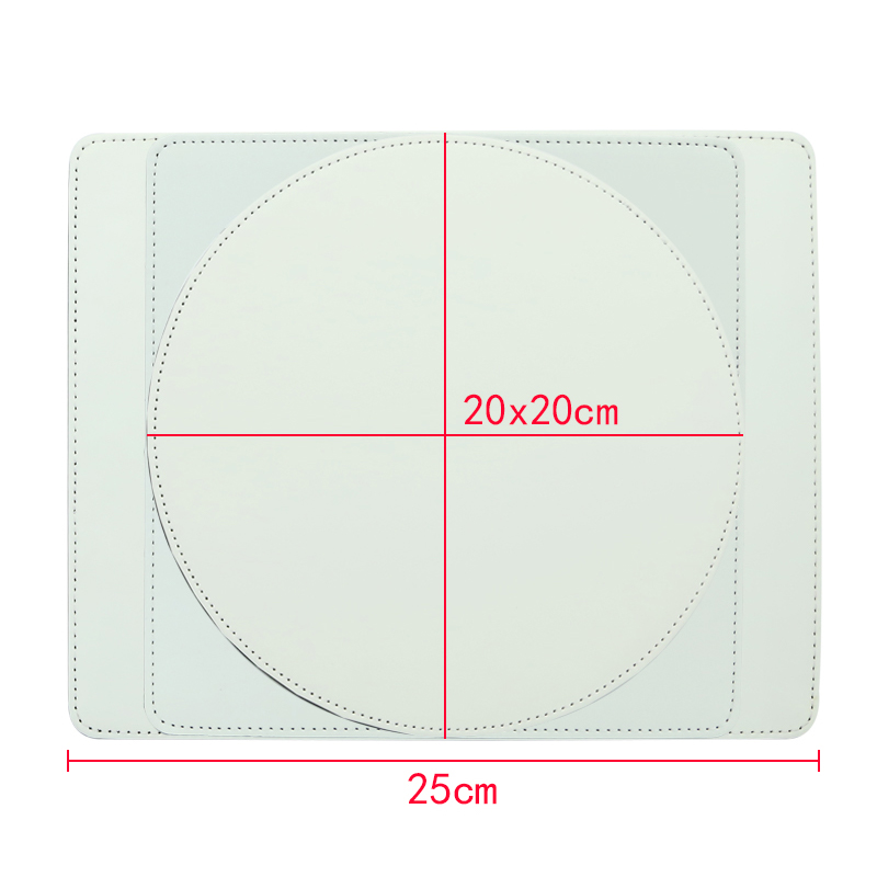 Mouse Pad Sublimare din piele Pu - Patrata