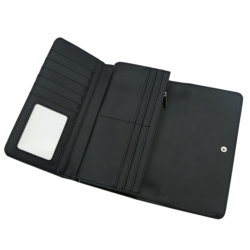 Portofel din piele cu sublimare trifold Portofel din piele cu sublimare trifold