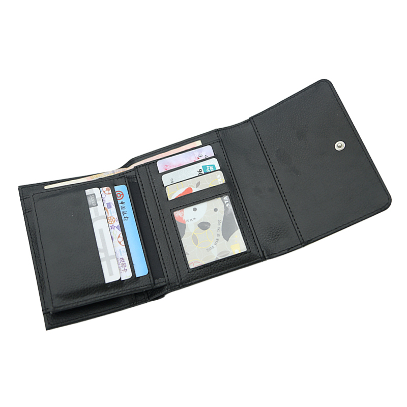 Portofel din piele sublimată cu interior din piele PU - mijloc Portofel din piele sublimată cu interior din piele PU - mijloc