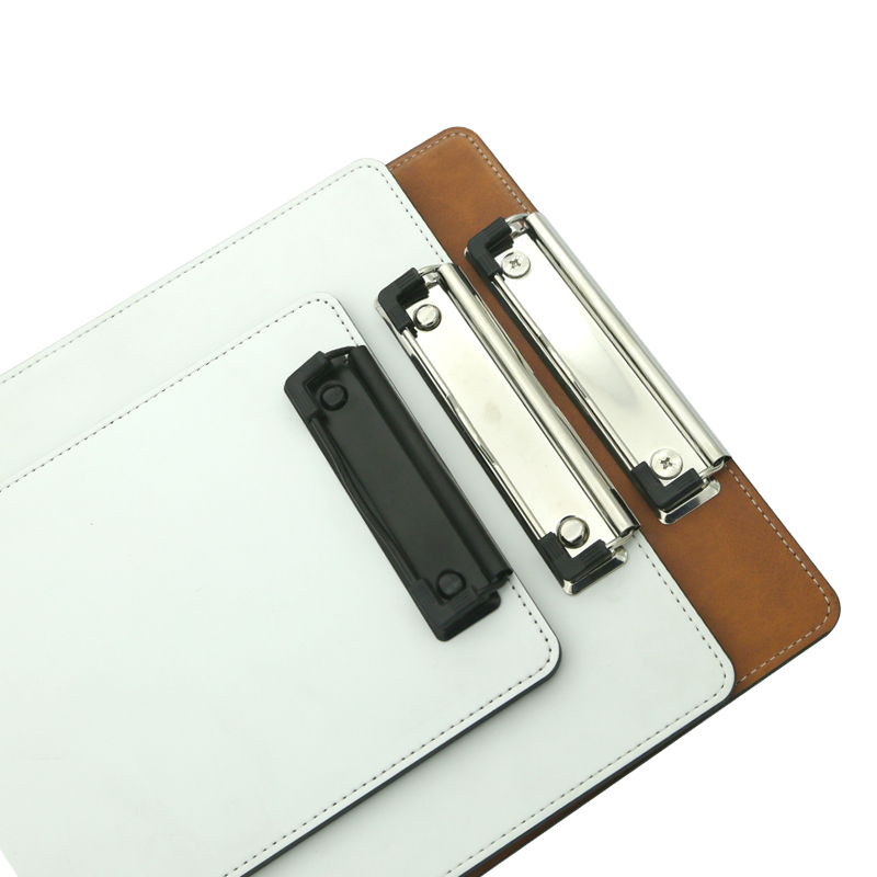 Clipboard sublimare din piele PU cu clip metalic - A4 Clipboard sublimare din piele PU cu clip metalic - A4