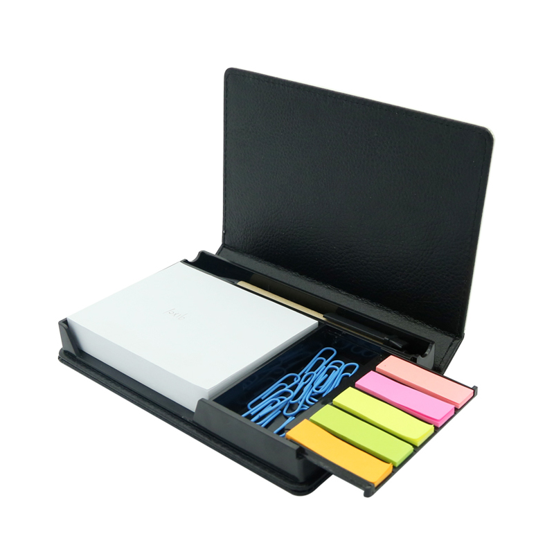 Cutie de note lipicioase din piele pentru sublimare - dreptunghi