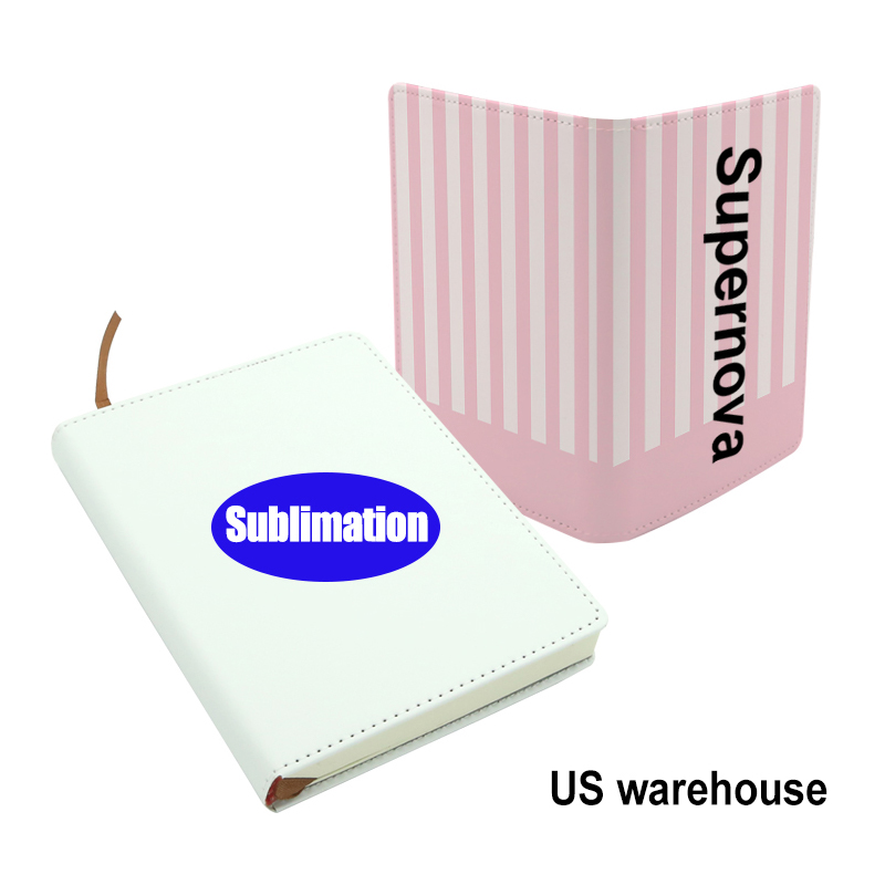 Caiet din piele PU cu sublimare - Dimensiune A4